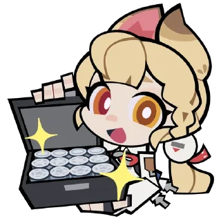 Sticker 0️⃣ Official Zenless Zone Zero // @Anime_Sticker_noob