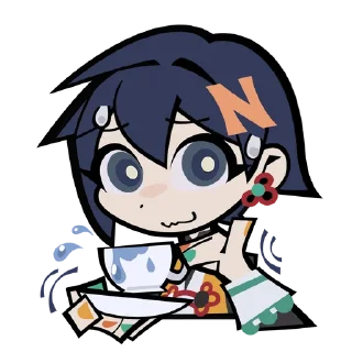 Telegram sticker 0️⃣ Official Zenless Zone Zero // @Anime_Sticker_noob