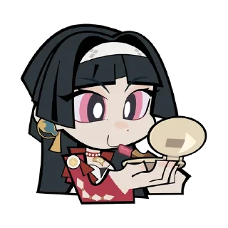 Telegram sticker 0️⃣ Official Zenless Zone Zero // @Anime_Sticker_noob