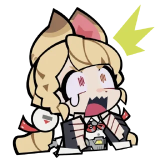 Video sticker 0️⃣ Official Zenless Zone Zero // @Anime_Sticker_noob