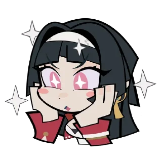 Telegram sticker 0️⃣ Official Zenless Zone Zero // @Anime_Sticker_noob