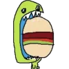 Sticker 🤩 Flug @emojixoley