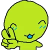 Sticker 🤩 Flug @emojixoley