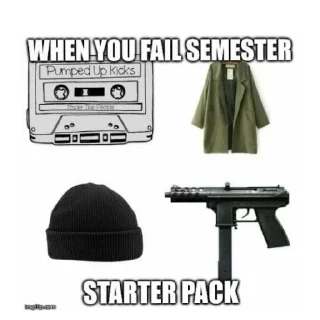 Telegram stiker 🎩 Скулшутинг и не только