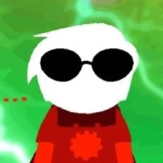 Telegram sticker 😶 Dave Strider
