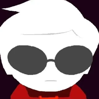 Telegram sticker 😐 Dave Strider