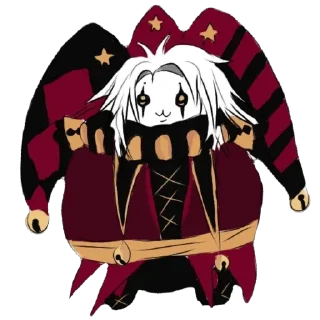 Telegram sticker 🫥 pierrot cutie pie :: @fStikBot