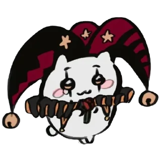 Telegram sticker 🫥 pierrot cutie pie :: @fStikBot