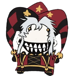 Telegram sticker 🫥 pierrot cutie pie :: @fStikBot