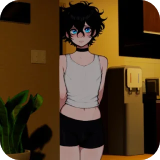 Video sticker 🛋 Im a cute femboy I @der0gar