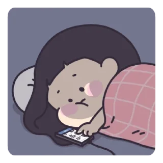 Telegram sticker 💬 MiMi emoticon3 By @KakaoEmoticon