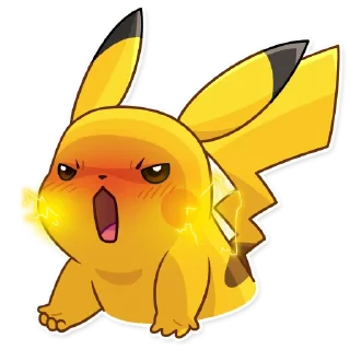 Video sticker 😡 Pikachu Detective