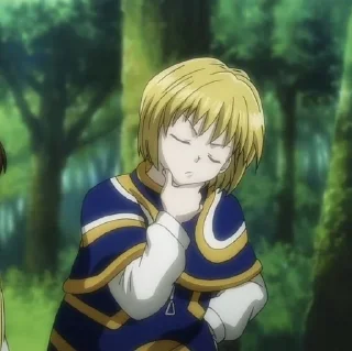 Telegram sticker 🌟 •Kurapika@HanterXHanterChannel :: @fStikBot
