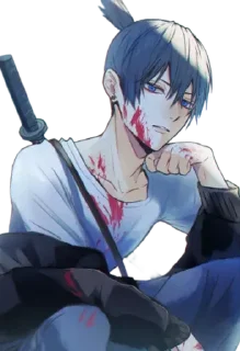 Video sticker 🧐 Chainsaw Man Arts @AnimeLibrary_Stickers