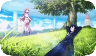 Video sticker ☕ Мастера меча онлайн  @s_pufik