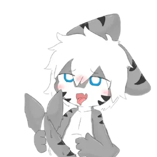 Telegram sticker ❤ Акула @FurriStik <--больше фурри стикеров тут