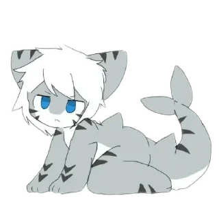 Telegram sticker ❤ Акула @FurriStik <--больше фурри стикеров тут