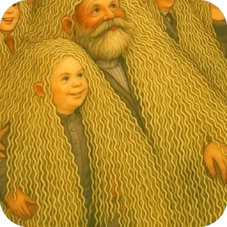 Телеграм стикер 🫥 Лапшыуш