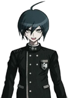 Telegram sticker 😅 Shuichi Saihara - Danganronpa V3 Killing Harmony