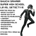 Sticker 👤 Shuichi Saihara - Danganronpa V3 Killing Harmony
