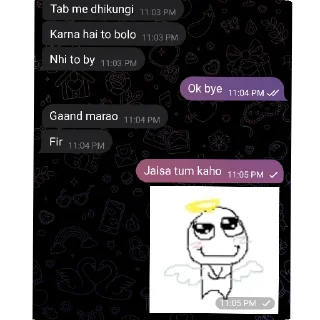 Telegram sticker 👍 KÆRAN KA MAAL