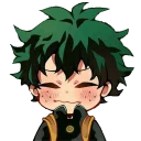 Telegram sticker ☺️ TodoDeku (@TodorokiShouto)