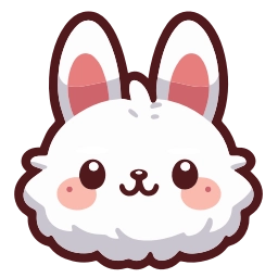 Sticker 🐰 Пушистики