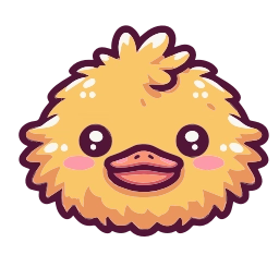 Sticker 🦆 Пушистики