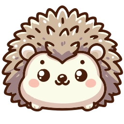 Sticker 🦔 Пушистики