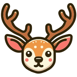 Sticker 🦌 Пушистики