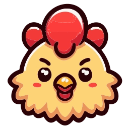 Sticker 🐔 Пушистики