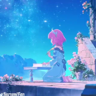 Video sticker 🌸 🌸 | Cyrene ᨒ @KurumiFan ⛩️