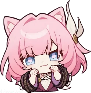 Telegram sticker 🌸 🌸 | Cyrene ᨒ @KurumiFan ⛩️