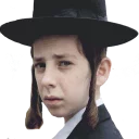 Video sticker 👼 jewish gold bag