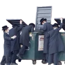 Telegram sticker 🕵 jewish gold bag