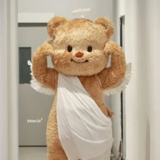 Telegram sticker 🫶 butterbear