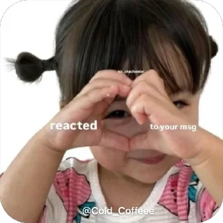 Telegram sticker ❤ Reactsy @Cold_Coffeee