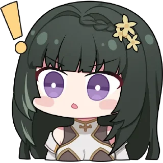 Telegram sticker ❗️ Wuthering Waves @stickersMH
