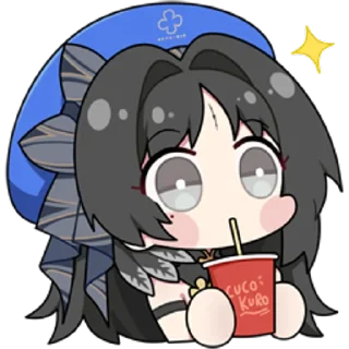Telegram sticker 😲 Wuthering Waves @stickersMH