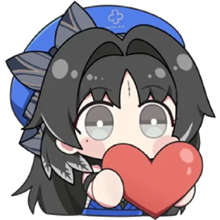 Telegram sticker ❤️ Wuthering Waves @stickersMH