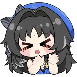 Telegram sticker 😣 Wuthering Waves @stickersMH