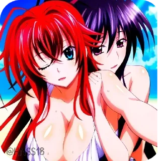 Telegram sticker 🔞 Highschool DxD @HNSS18