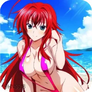 Telegram sticker 🔞 Highschool DxD @HNSS18