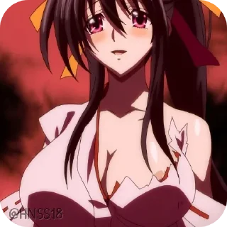 Telegram sticker 🔞 Highschool DxD @HNSS18