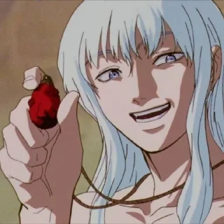 Telegram sticker 🤍 GRIFFITH|Femto by @mikuStcikers