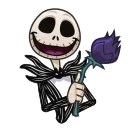 Video sticker 💐 Jack Skellington