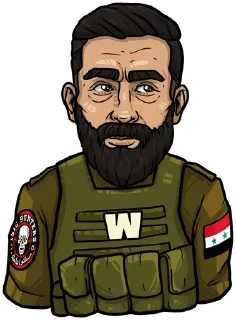 Телеграм стикер 🇸🇾 Syrian enjoyer