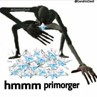 Telegram sticker 👹 Геншин отборные стики