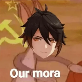 Telegram sticker ✊ Геншин отборные стики