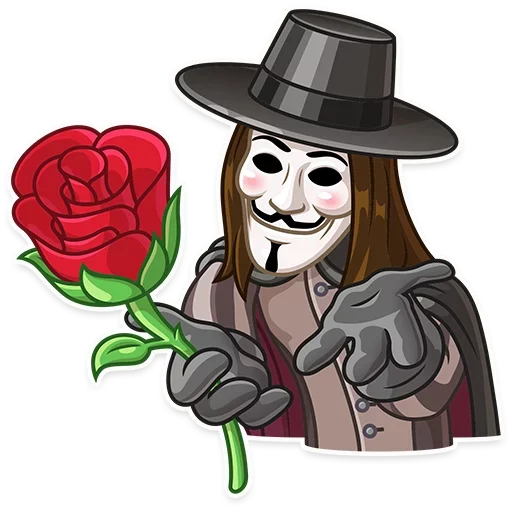 Sticker 🌹 ╭∩╮(ಠ_ಠ)╭∩╮